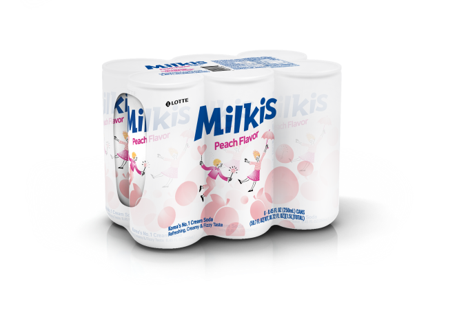 Milkis Peach Pack